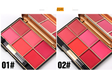 Load image into Gallery viewer, Six-color blush makeup rouge - Shopkennedybeautybar